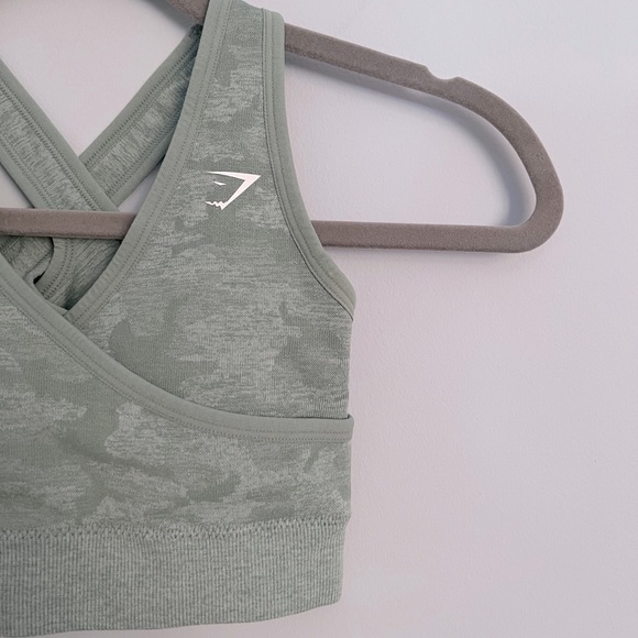 Gymshark Camo Seamless Sports Bra - Picture 1 of 3